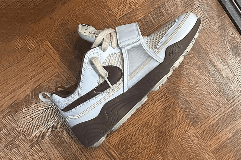 travis scott nike sharkidon sneaker mocha brown