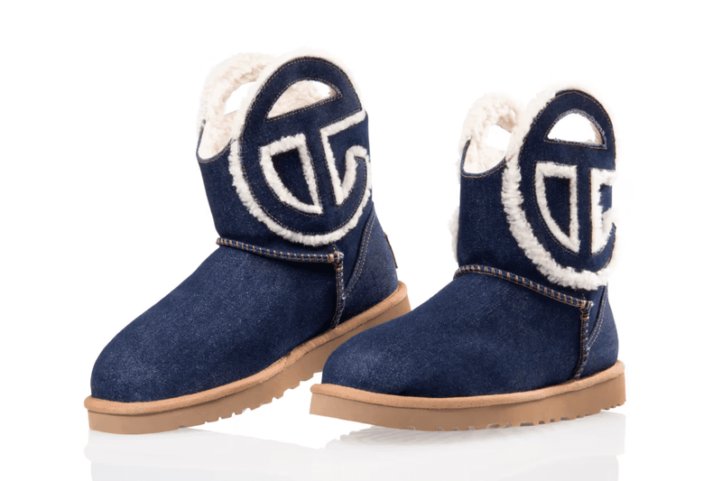ugg telfar bags boots denim fur 