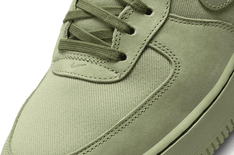 nike air force 1 low sneaker oil green suede pale 