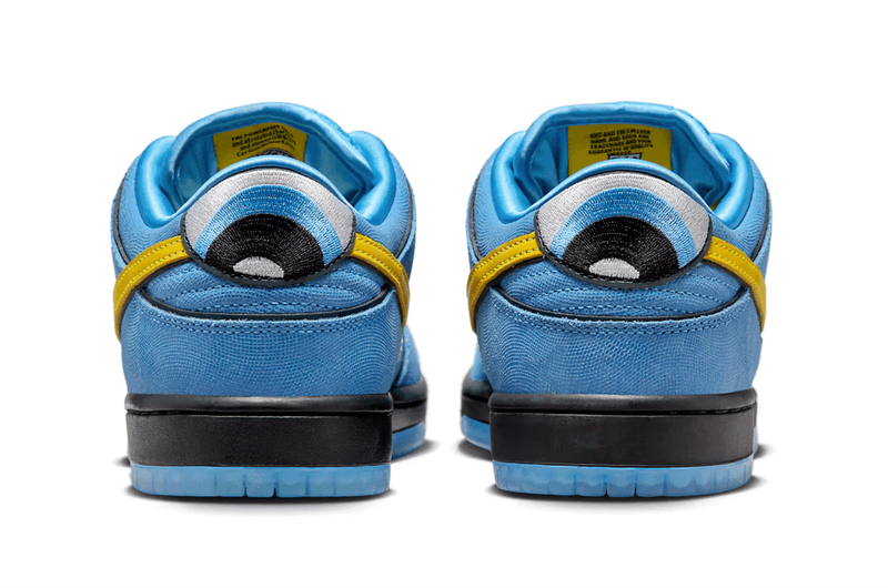 nike sb dunk powerpuff girls sneaker buttercup blossom pink green shoes bubbles blue