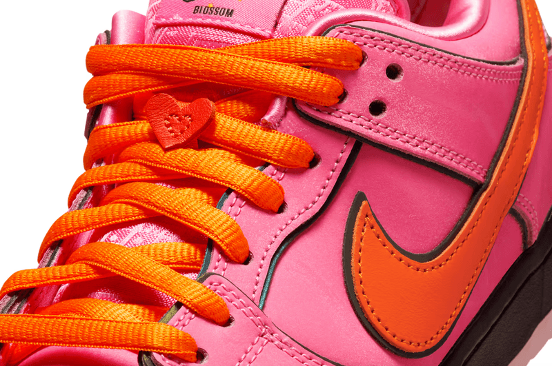 nike sb dunk powerpuff girls sneaker buttercup blossom pink green shoes bubbles blue