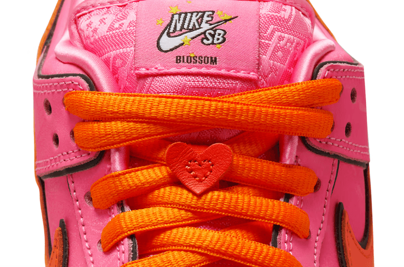 nike sb dunk powerpuff girls sneaker buttercup blossom pink green shoes bubbles blue