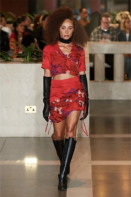 ahluwalia spring summer 2024 london fashion week runway images details