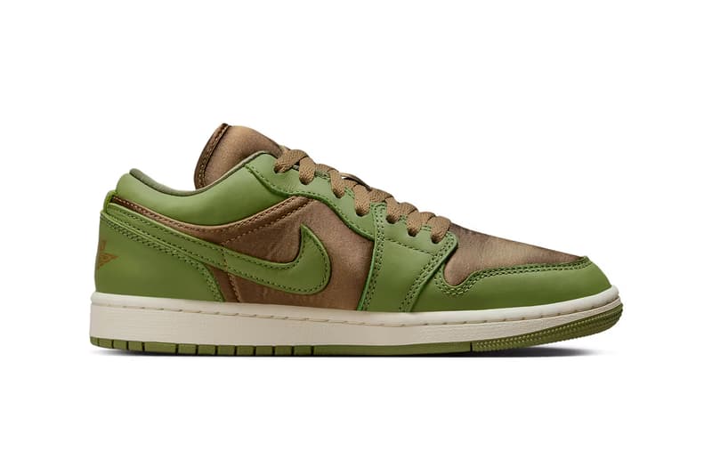 jordan brand air jordan 1 low "brown kelp" sneakers footwear where to buy release information 