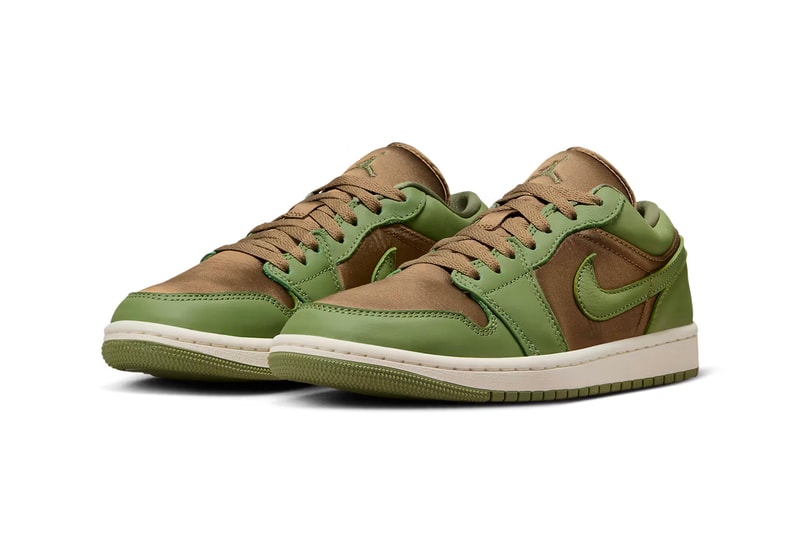 jordan brand air jordan 1 low "brown kelp" sneakers footwear where to buy release information 