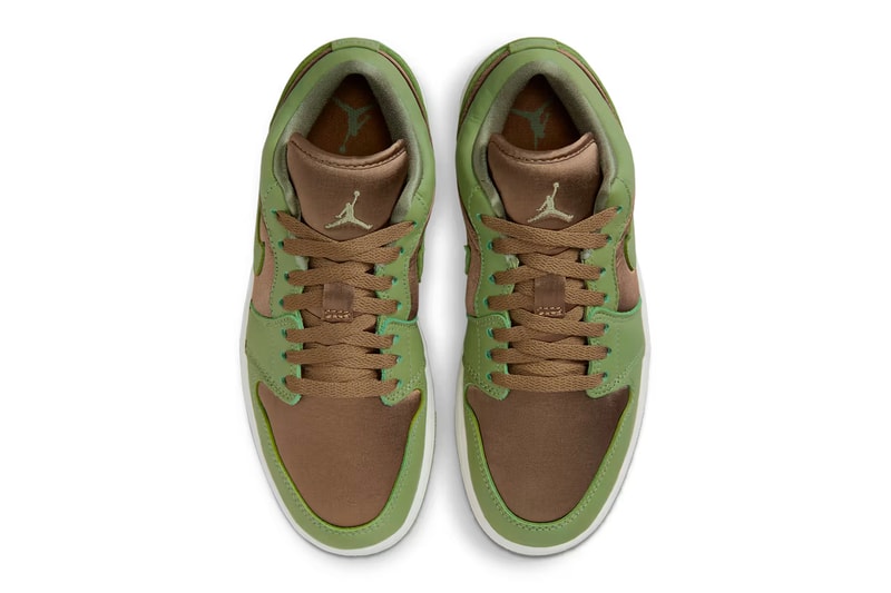 jordan brand air jordan 1 low "brown kelp" sneakers footwear where to buy release information 