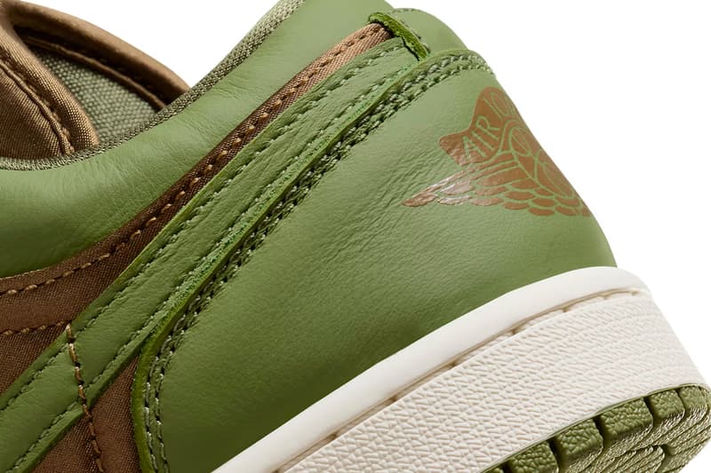 jordan brand air jordan 1 low "brown kelp" sneakers footwear where to buy release information 