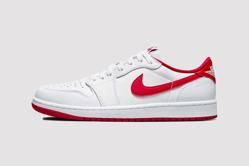 Take an Official Look at the Air Jordan 1 Low OG "University Red"