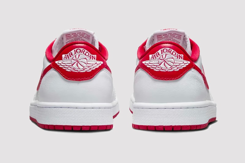 air jordan 1 low og "university red" sneakers footwear where to buy price information release date