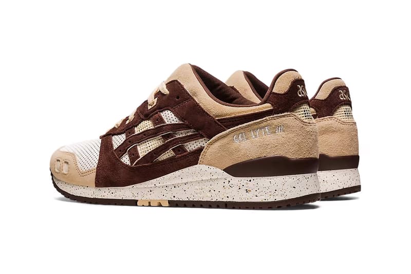 asics gel-lyte iii og cream dark brown release details