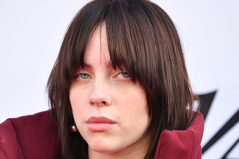 Billie Eilish Gives Us "Shower Hair" Teas With Wet, French Red Wine, Newly Dyed Inches