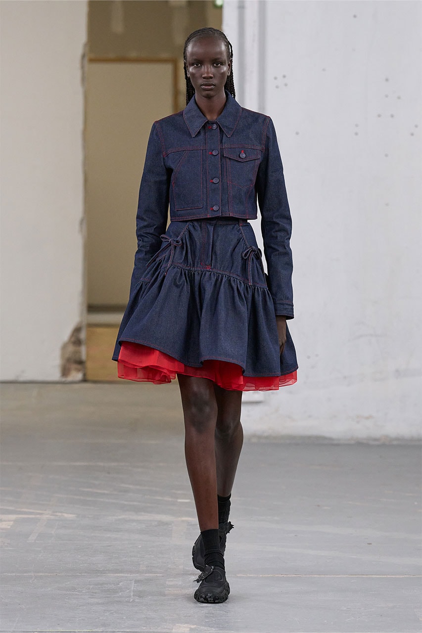 Cecilie Bahnsen, Paris Fashion Week, Spring/Summer 2024, Asics, Collaboration, First Look