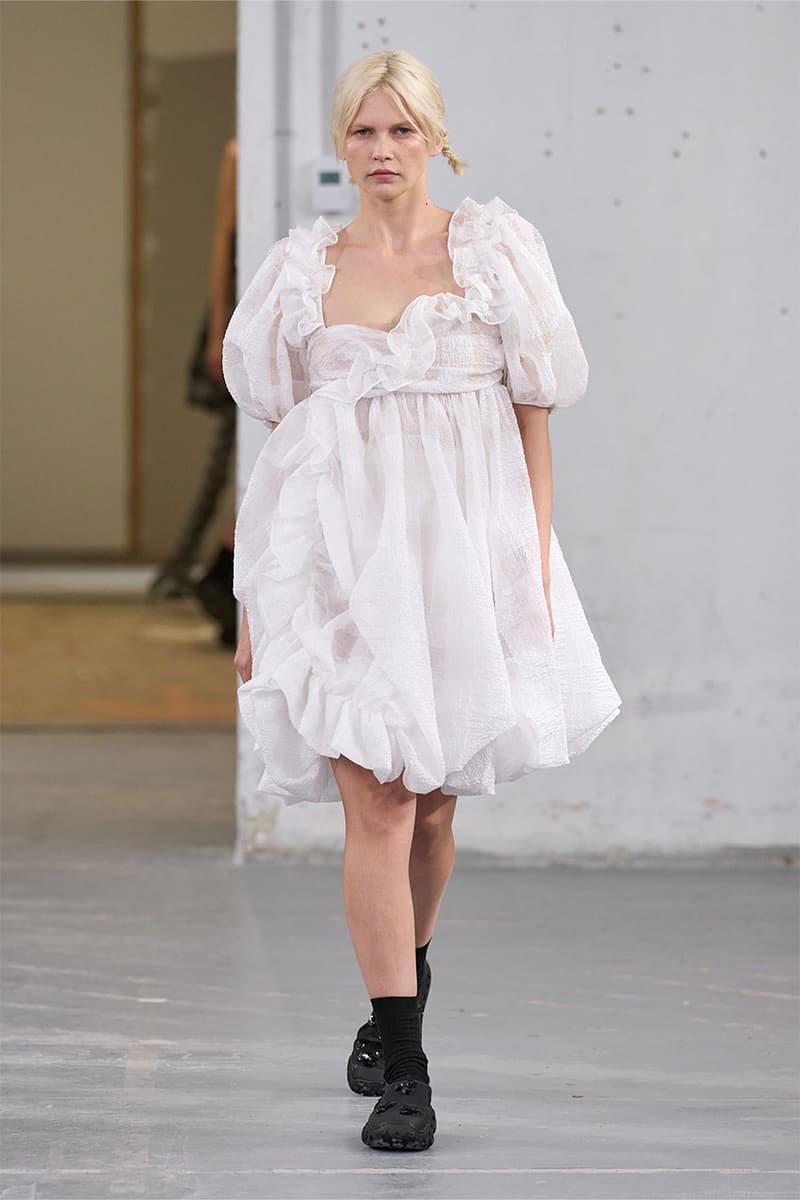 Cecilie Bahnsen, Paris Fashion Week, Spring/Summer 2024, Asics, Collaboration, First Look