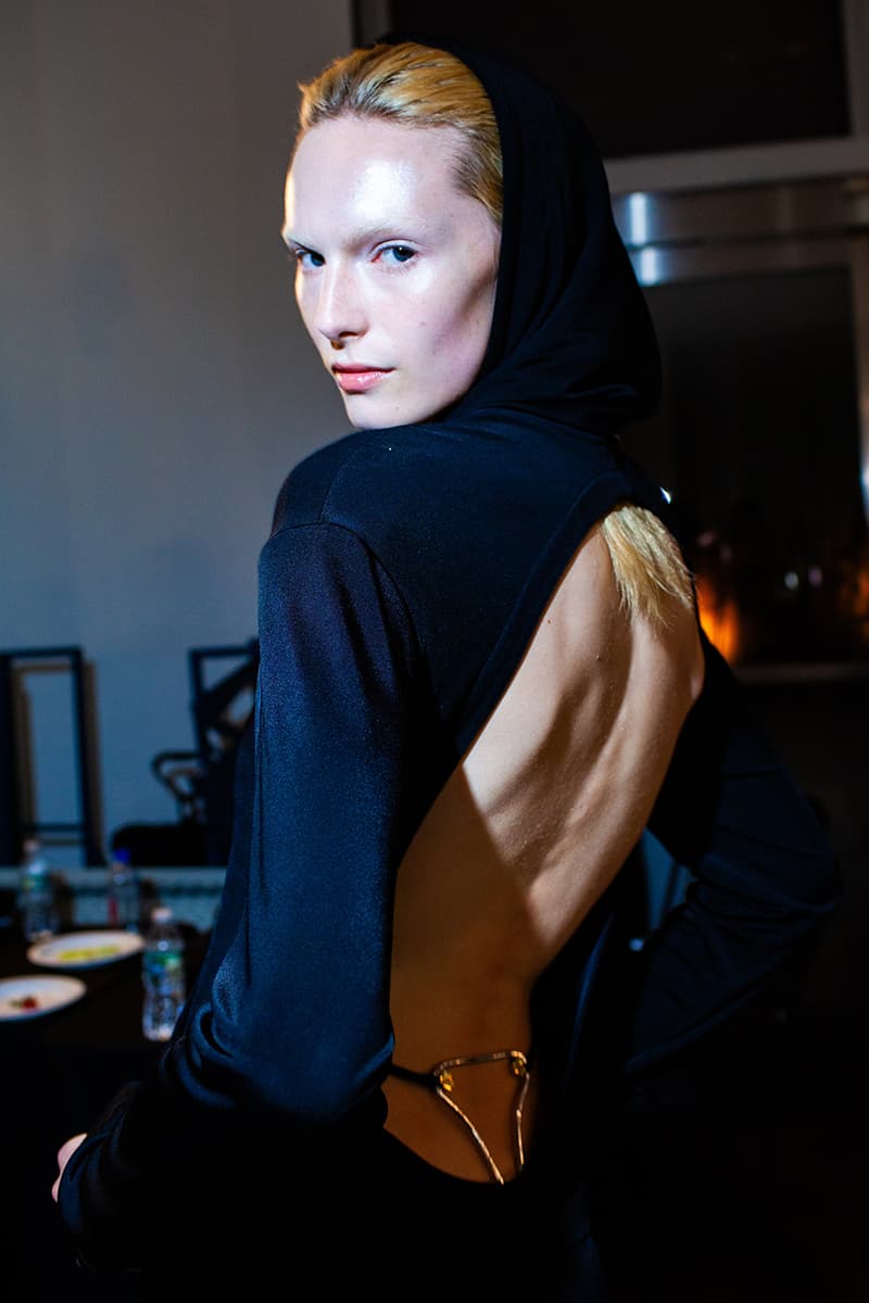 Dion Lee New York Fashion Week Spring Summer 2024 Kjaer Weiss Makeup Primer Lipgloss