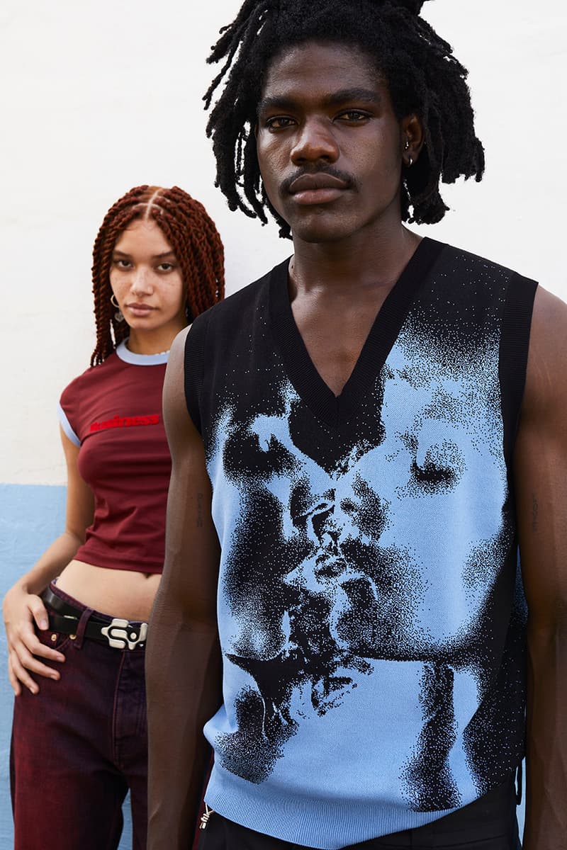 eytys campaign fall winter ghana baby tee crop top 