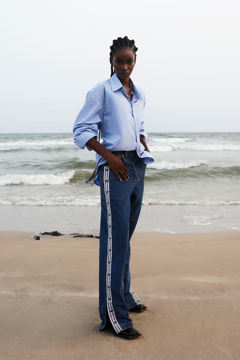 eytys campaign fall winter ghana baby tee crop top 