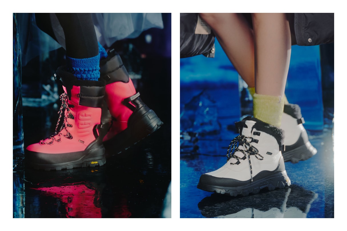 ugg uggextreme footwear outerwear boots jacket winter weather capsule collection cold