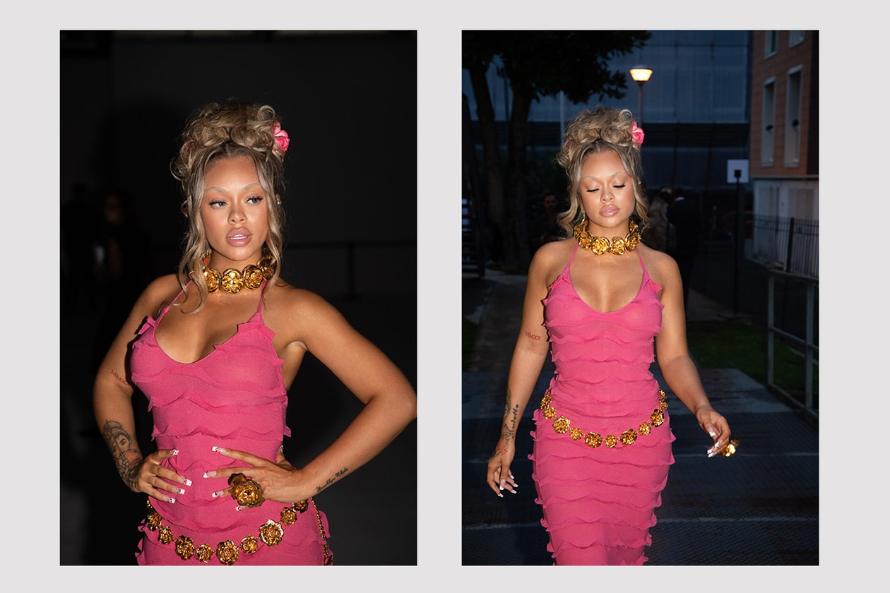 latto blumarine spring summer 2024 milan fashion week photo diary interview