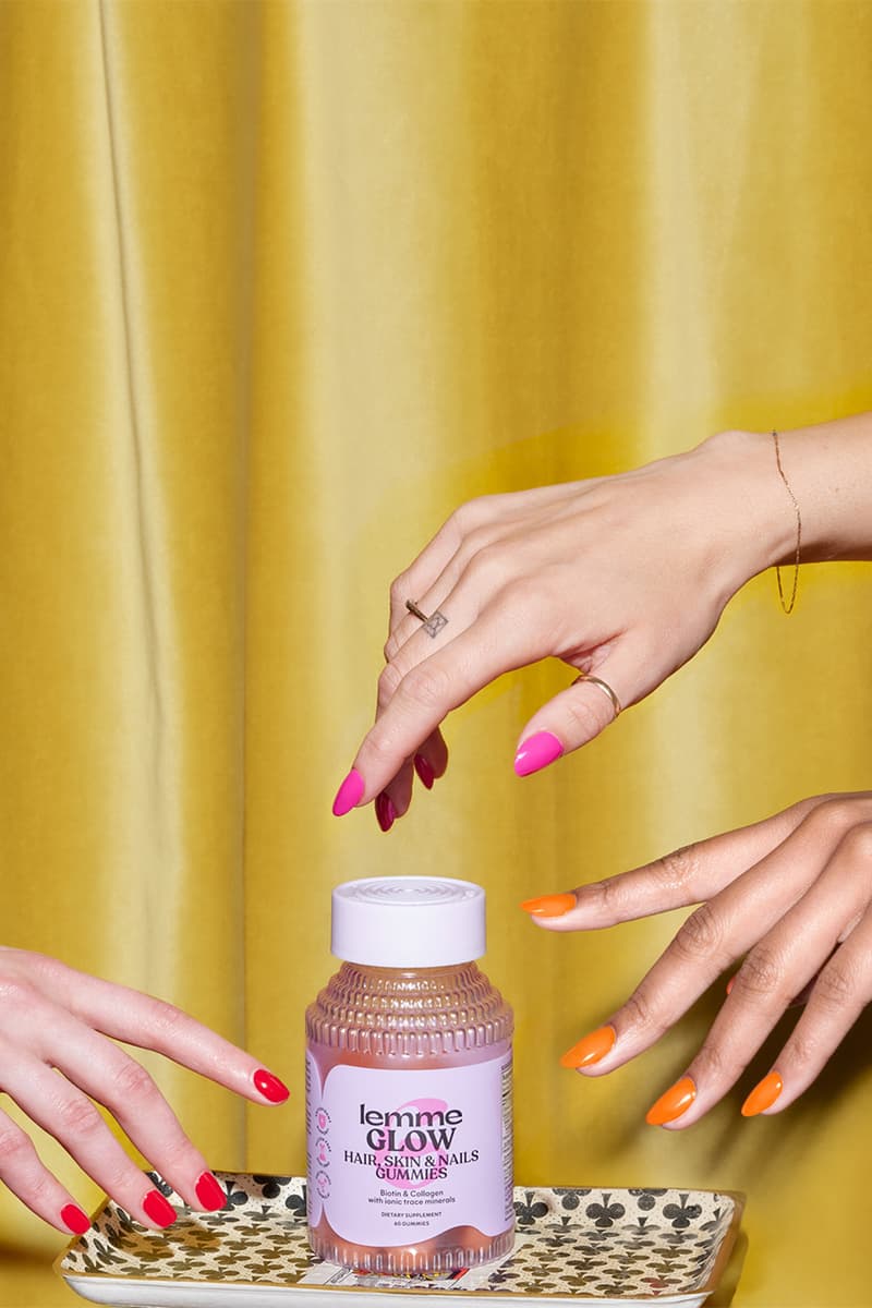 Kourtney Kardashian Lemme Glow nail hair skin growth release price info