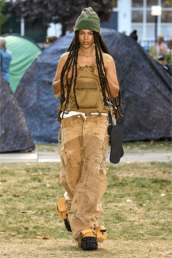 natasha zinko spring summer 2024 london fashion week runway images details