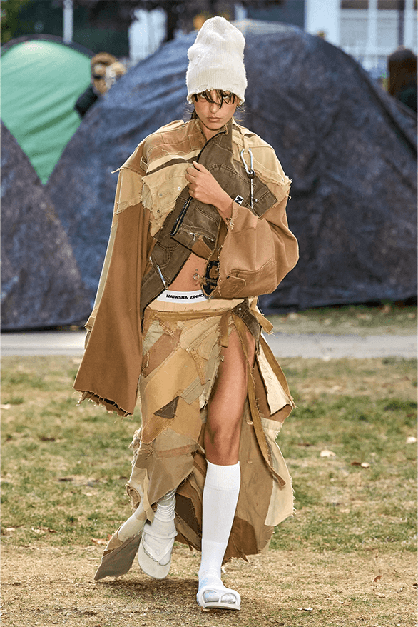 natasha zinko spring summer 2024 london fashion week runway images details