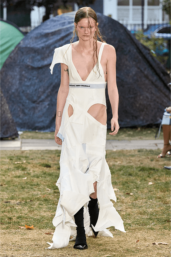 natasha zinko spring summer 2024 london fashion week runway images details