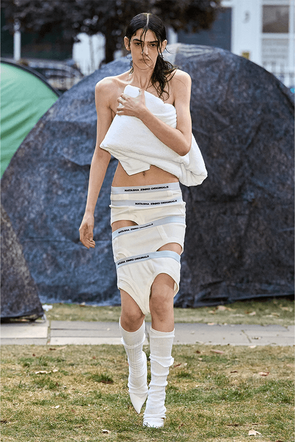 natasha zinko spring summer 2024 london fashion week runway images details