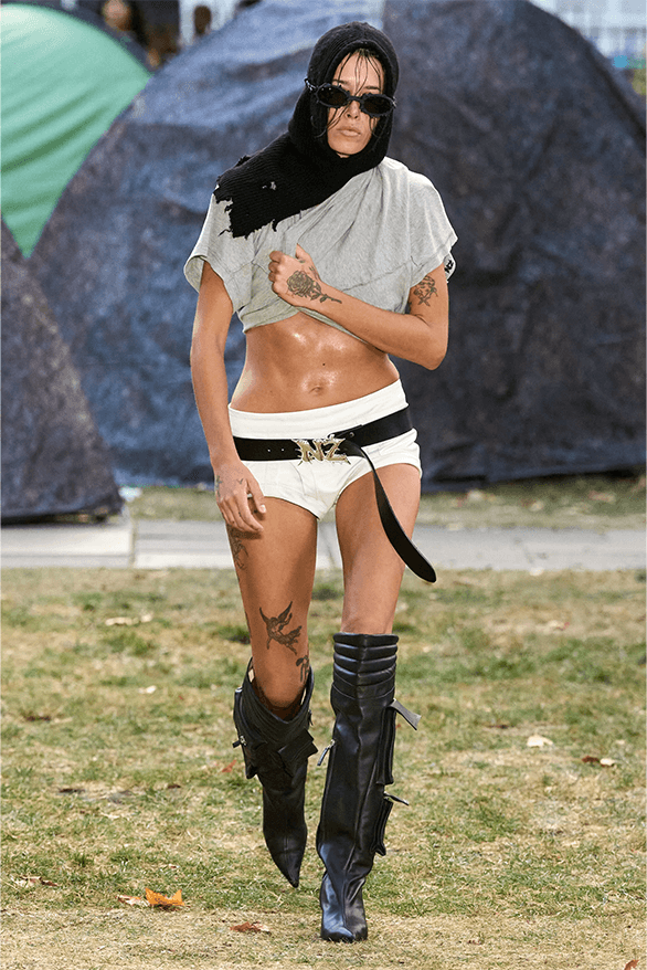 natasha zinko spring summer 2024 london fashion week runway images details