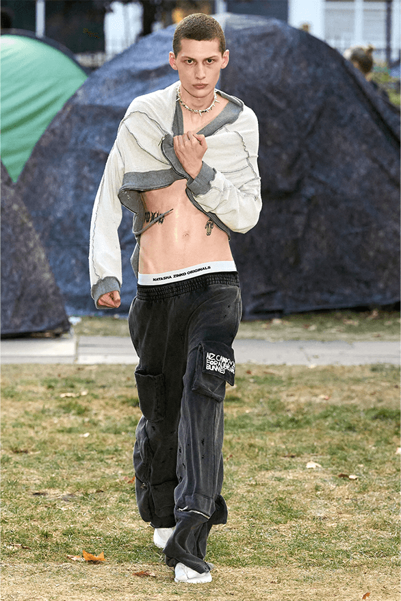 natasha zinko spring summer 2024 london fashion week runway images details