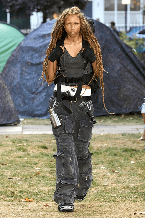 natasha zinko spring summer 2024 london fashion week runway images details