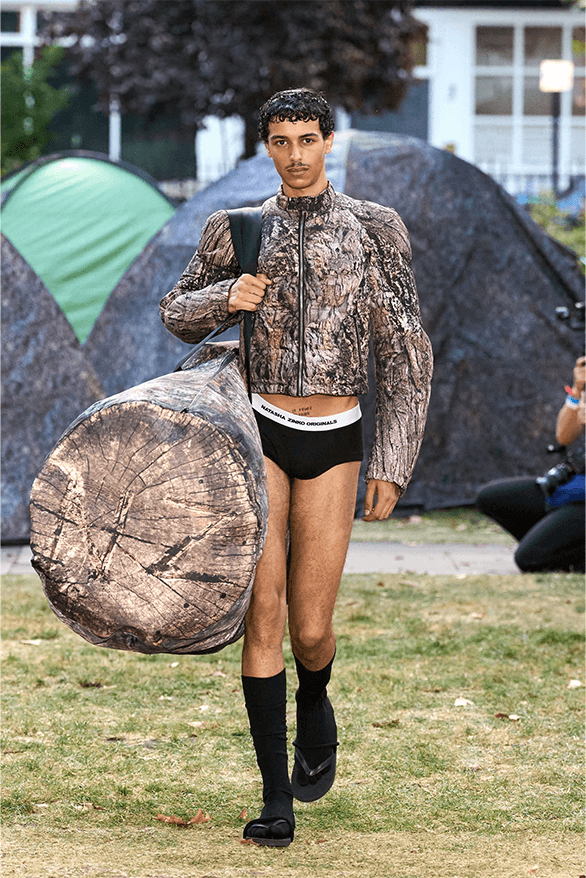 natasha zinko spring summer 2024 london fashion week runway images details