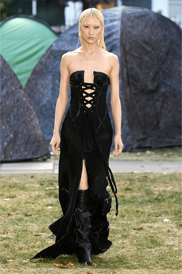 natasha zinko spring summer 2024 london fashion week runway images details