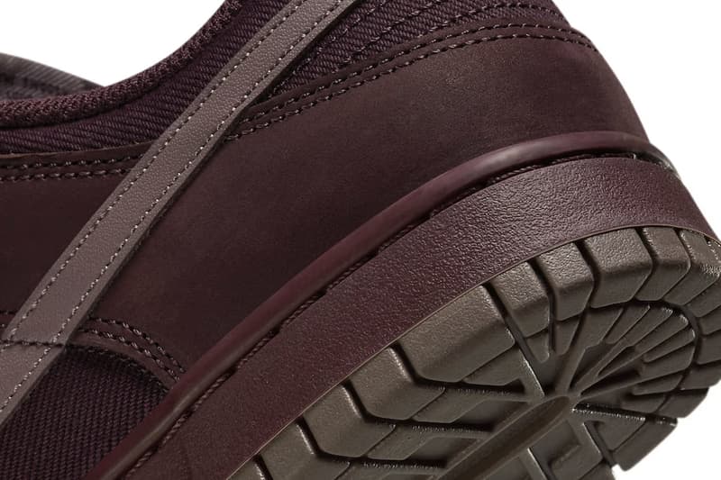 nike dunk low premium oil green burgundy crush fb8895-600 fb8895-300 release details