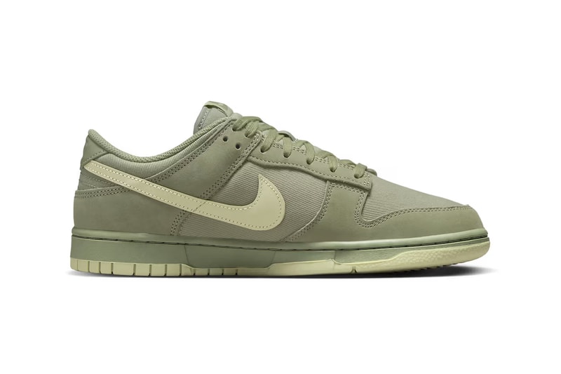 nike dunk low premium oil green burgundy crush fb8895-600 fb8895-300 release details