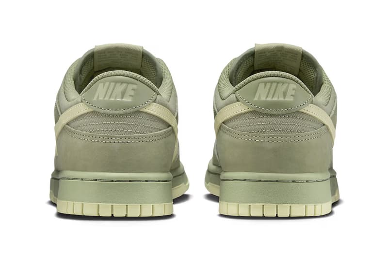 nike dunk low premium oil green burgundy crush fb8895-600 fb8895-300 release details