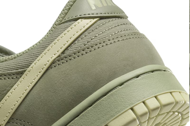 nike dunk low premium oil green burgundy crush fb8895-600 fb8895-300 release details