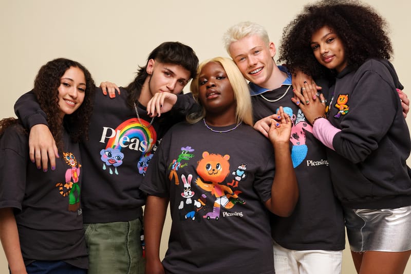 Pleasing's "Fancy Friends" Collection Is Optimistic, Cute and Full of Color