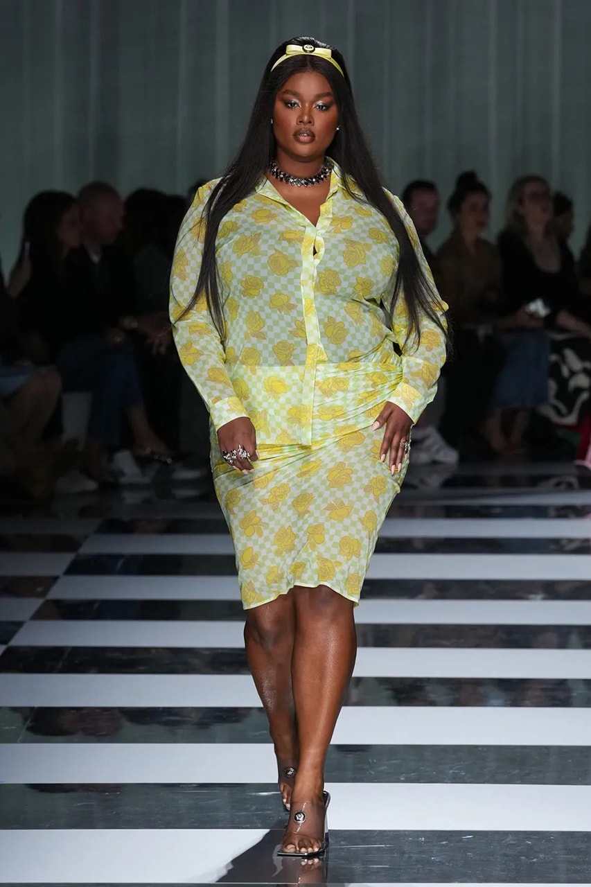 Versace Goes Back in Time to the '60s for MFW SS24