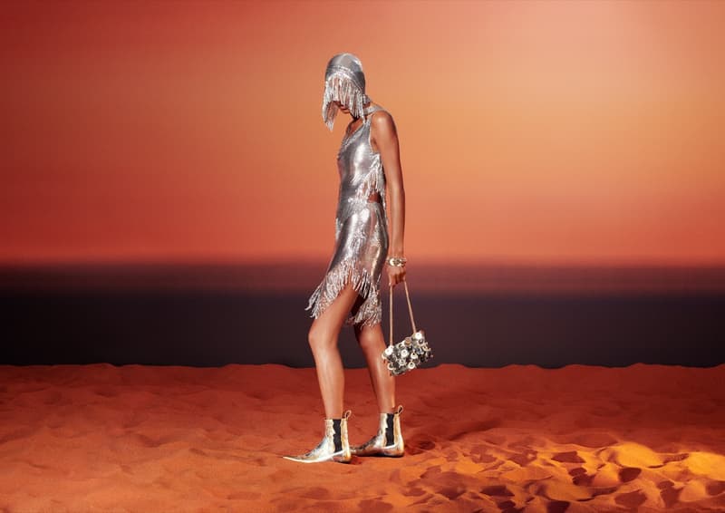 h&m rabanne collaboration designer paris fashion week party clothes