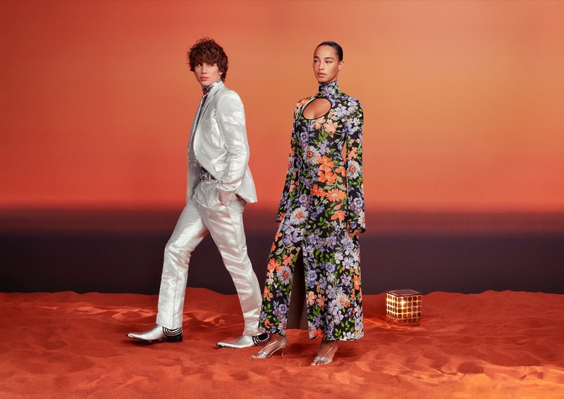 h&m rabanne collaboration designer paris fashion week party clothes