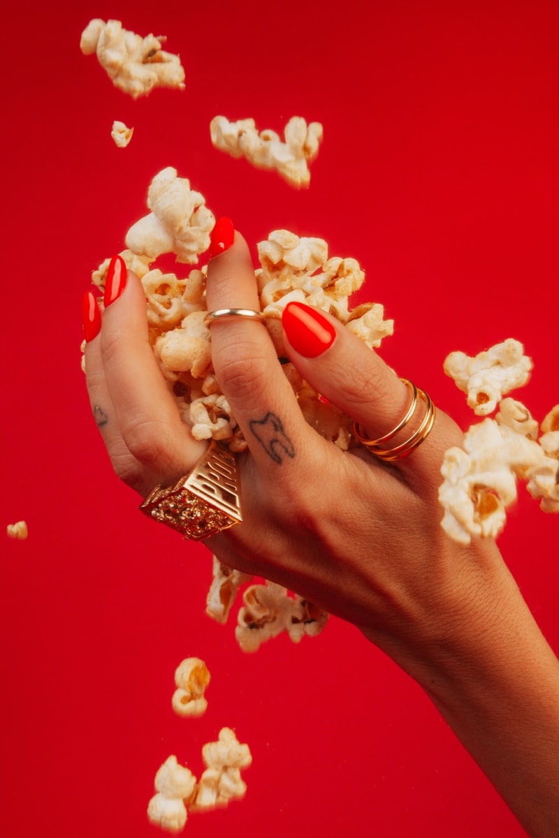 kfc proper chicken popcorn ring gold 
