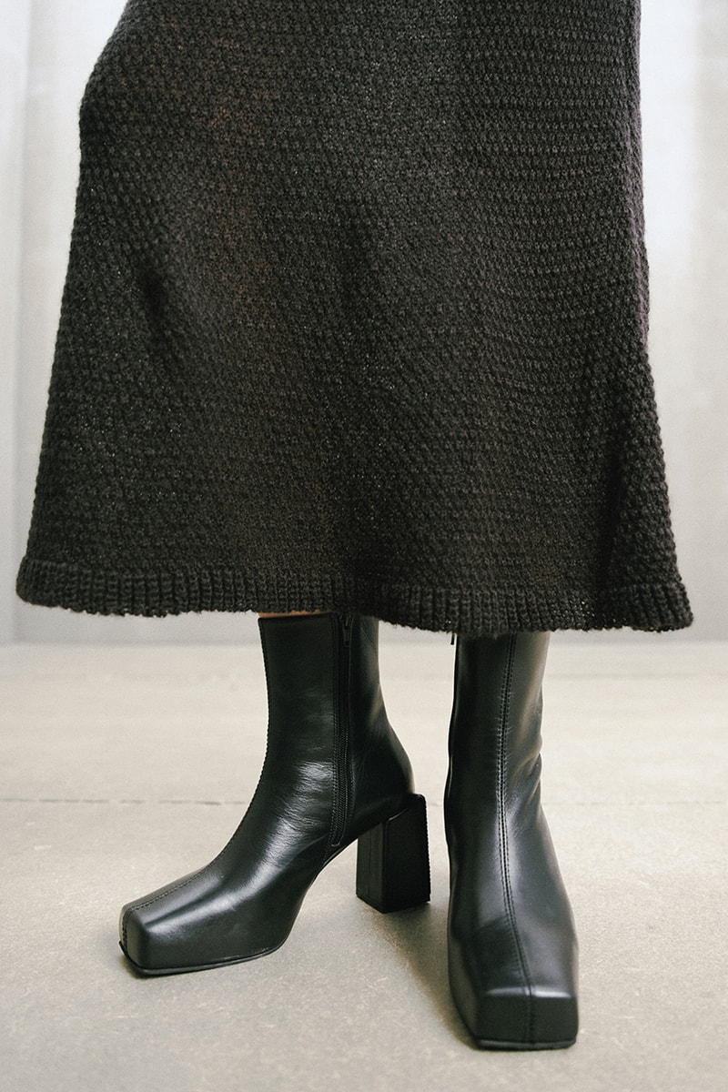 HVÓYA fall 2023 collection "dare" footwear boots release information where to buy 
