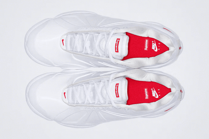 supreme nike courtposite footwear sneakers 