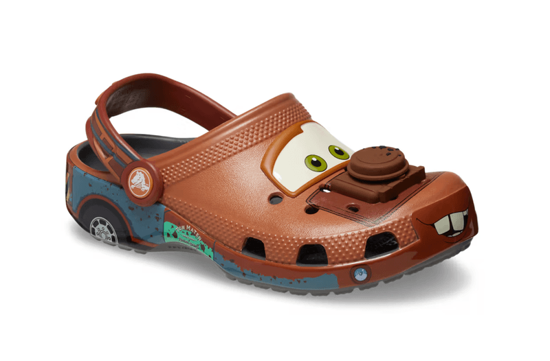 crocs pixar cars film mater clog shoes slip on