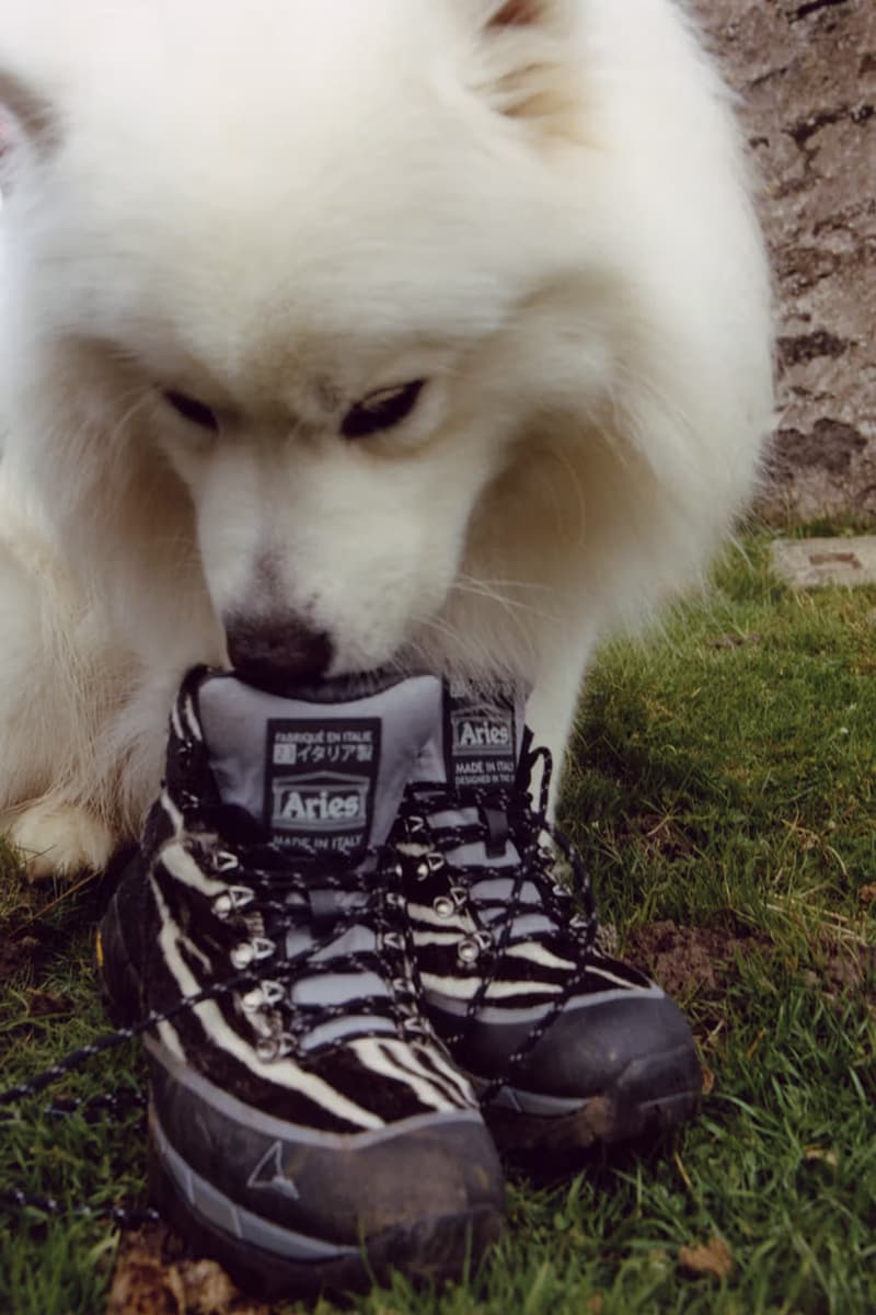 aries roa footwear collaboration campaign details