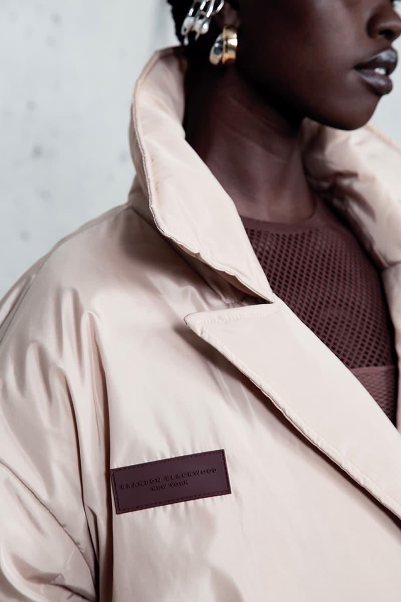 brandon blackwood fall winter 2023 outerwear collection puffer jackets coats where to buy release price information 