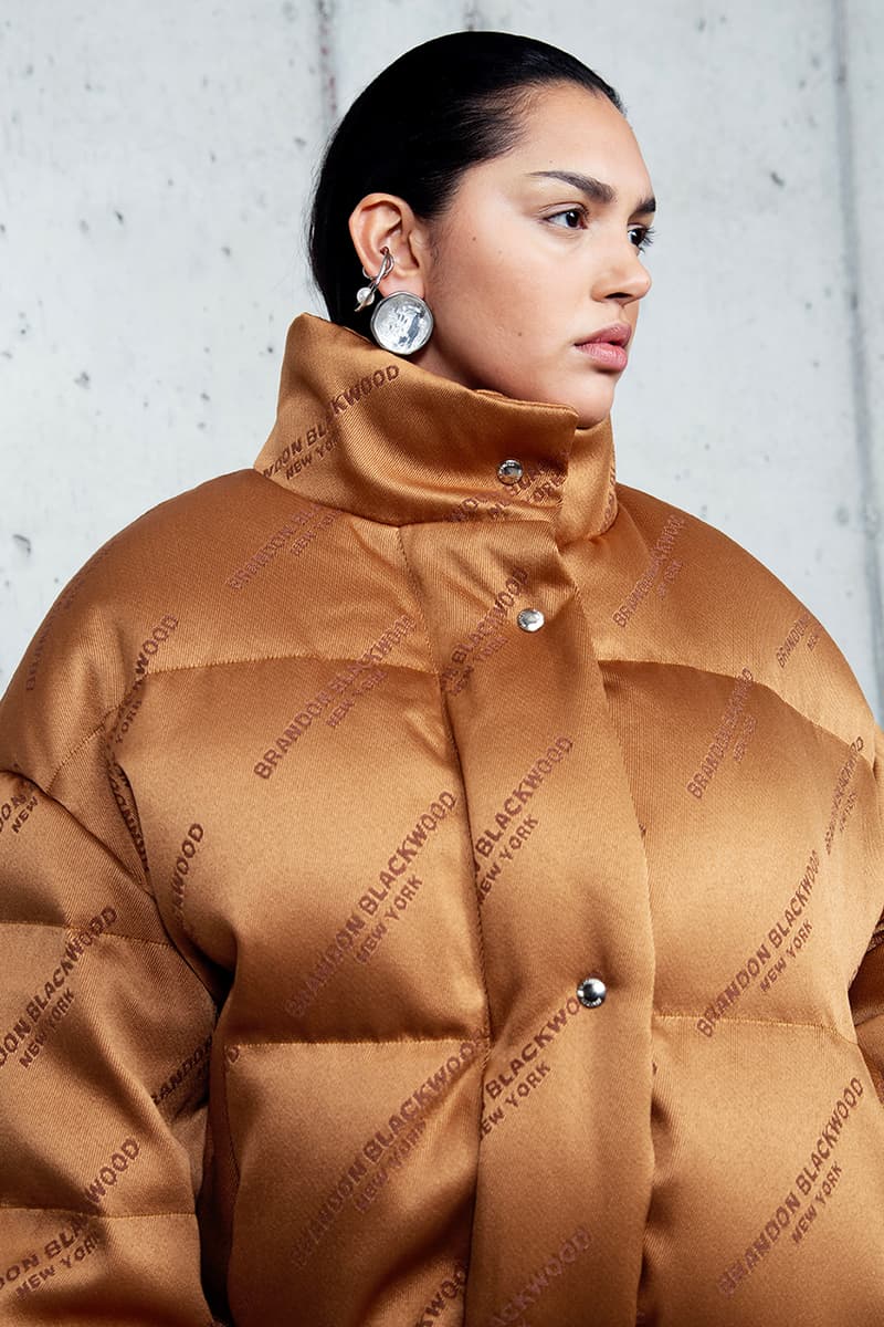 brandon blackwood fall winter 2023 outerwear collection puffer jackets coats where to buy release price information 