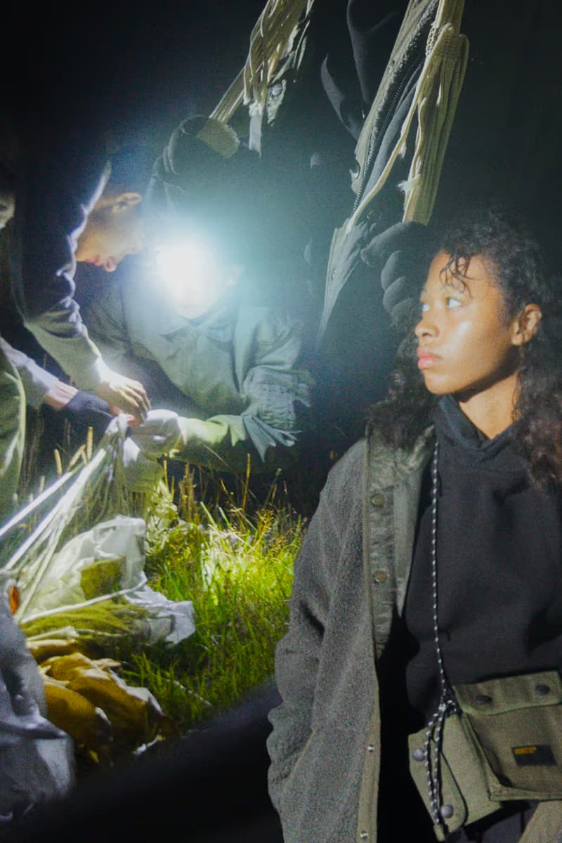 carhartt WIP fall winter 2023 "tour" campaigns outerwear vests blankets technical pants 