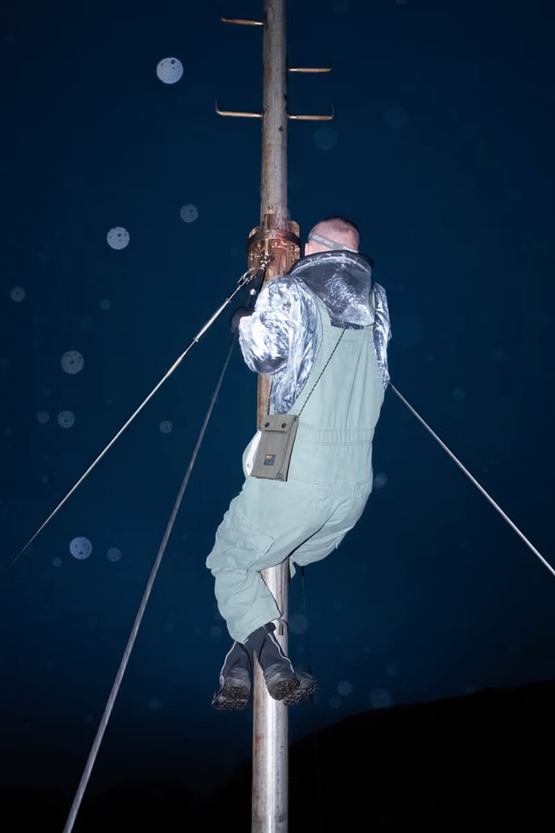 carhartt WIP fall winter 2023 "tour" campaigns outerwear vests blankets technical pants 