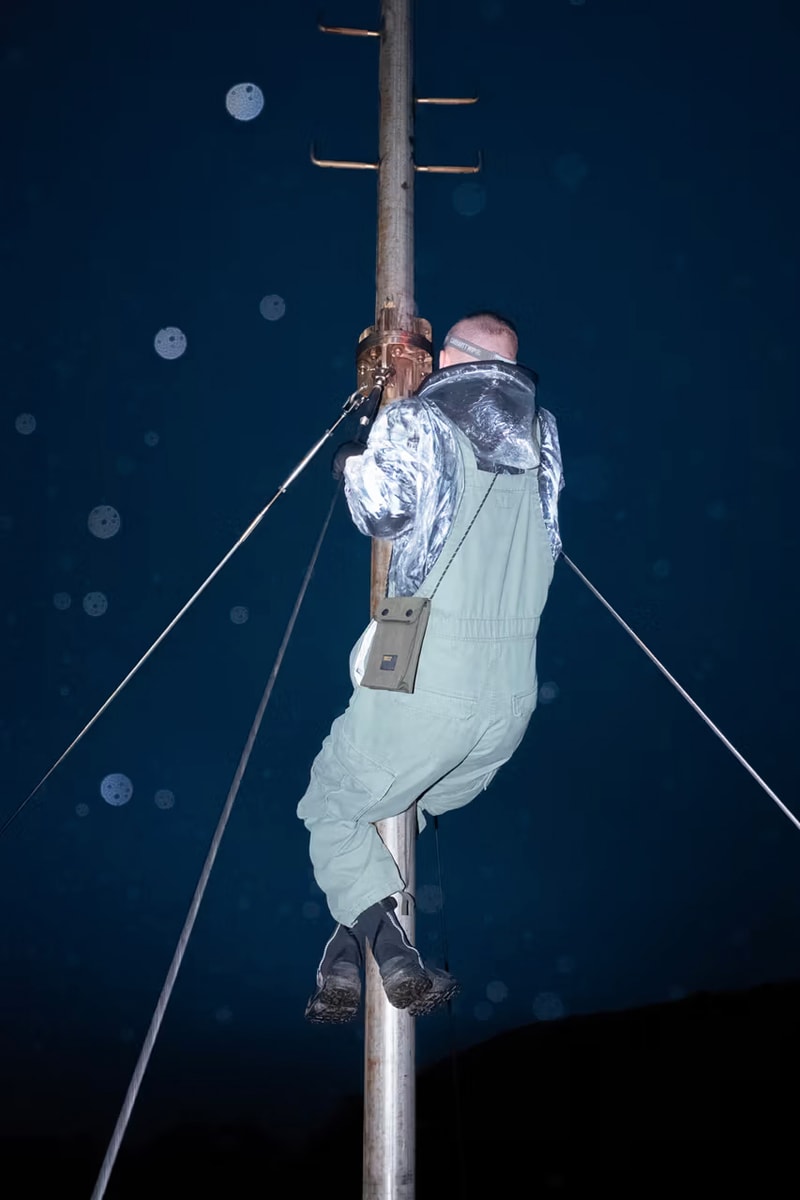 carhartt WIP fall winter 2023 "tour" campaigns outerwear vests blankets technical pants 